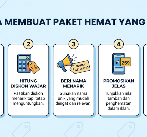 5 Cara Membuat Paket Hemat yang Benar untuk Meningkatkan Penjualan