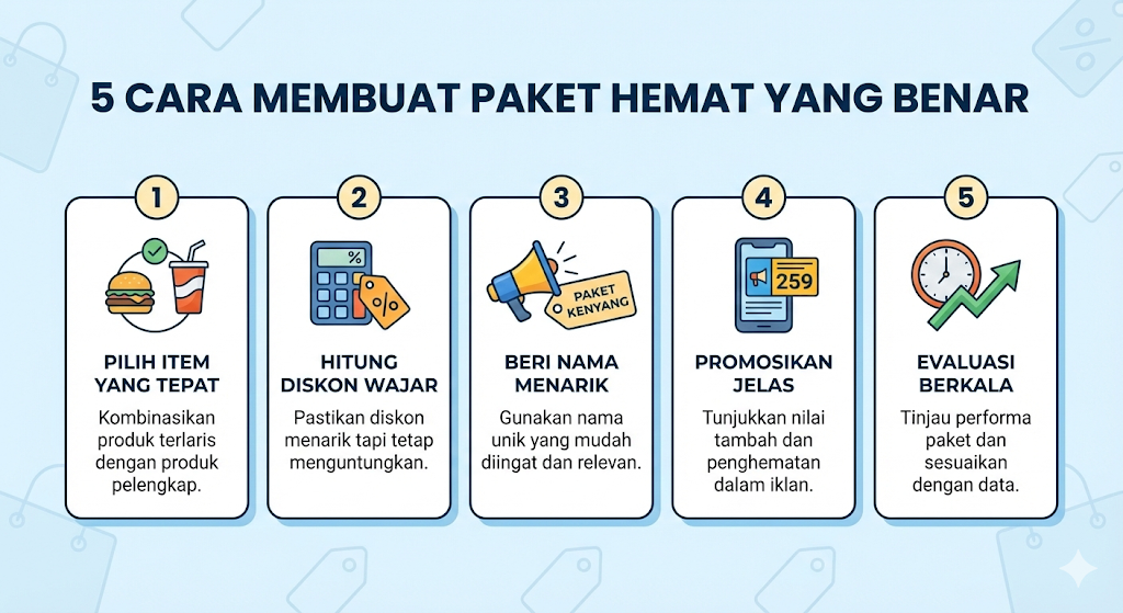 Cara Membuat Paket Hemat yang Benar